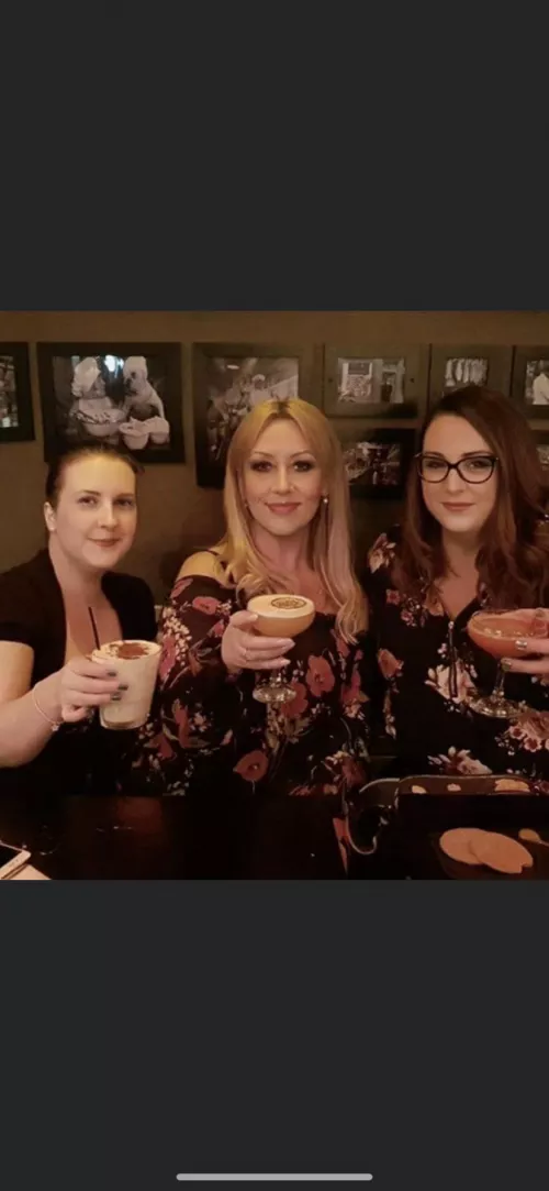 British girls on a night out