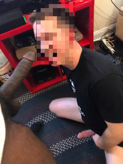 Bro Showing Me What He's Working With