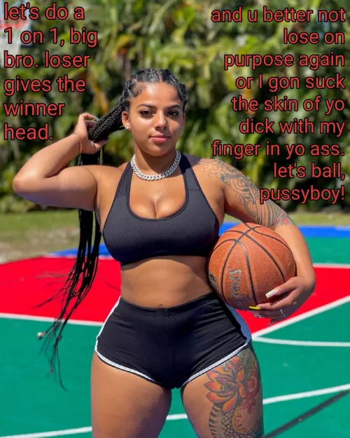 [B/S] Lil sis a baller