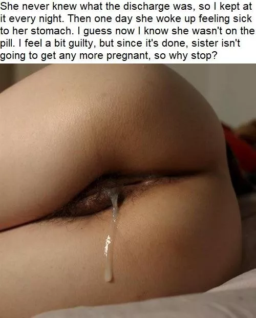 [B/S] She knew her brother was cumming in her every night. She just wanted him to get her pregnant.