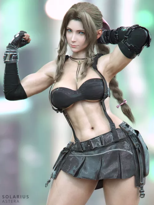 Buff Aerith (Solarius Astera) [Final Fantasy]