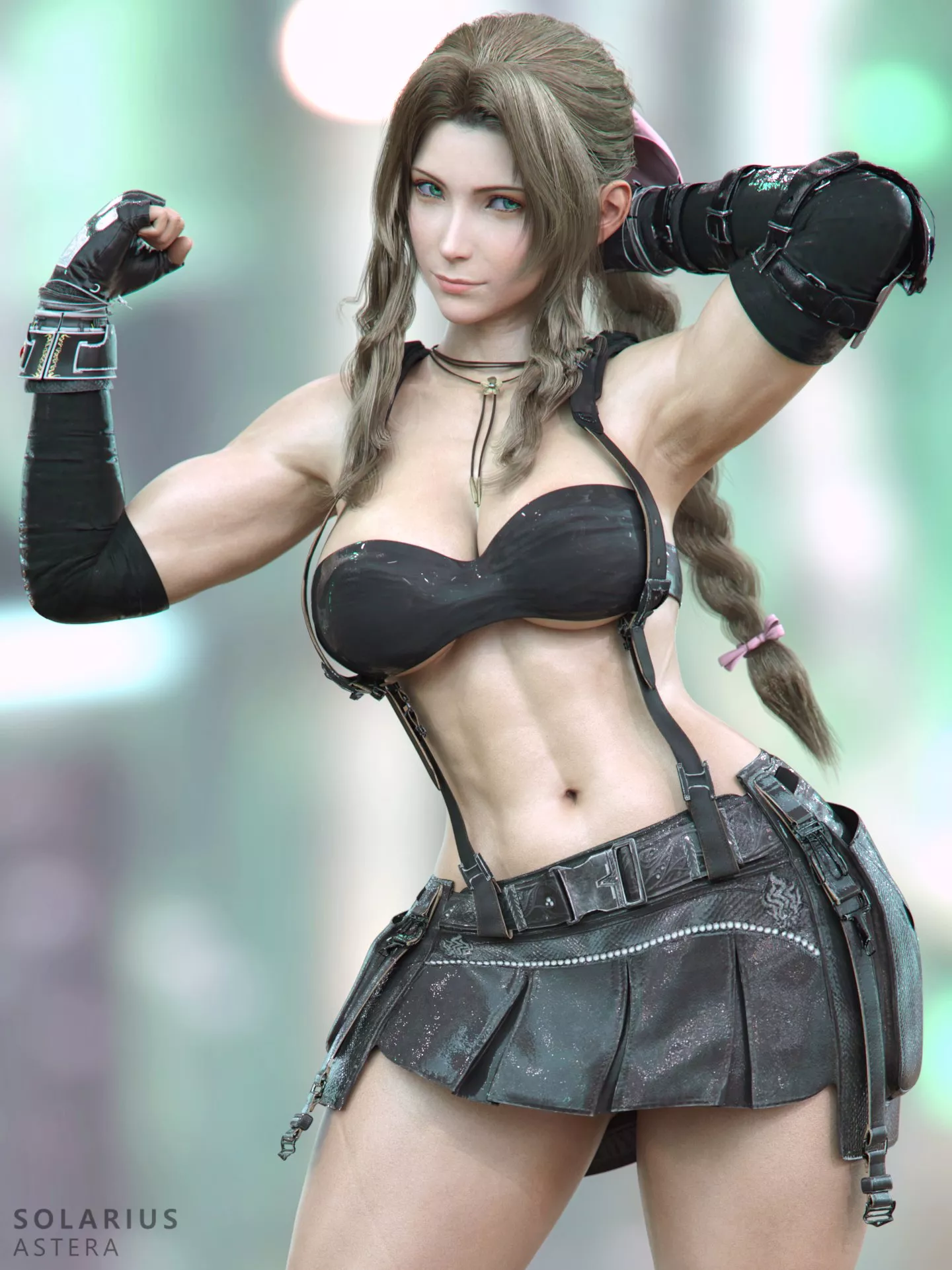 Buff Aerith (Solarius Astera) [Final Fantasy]