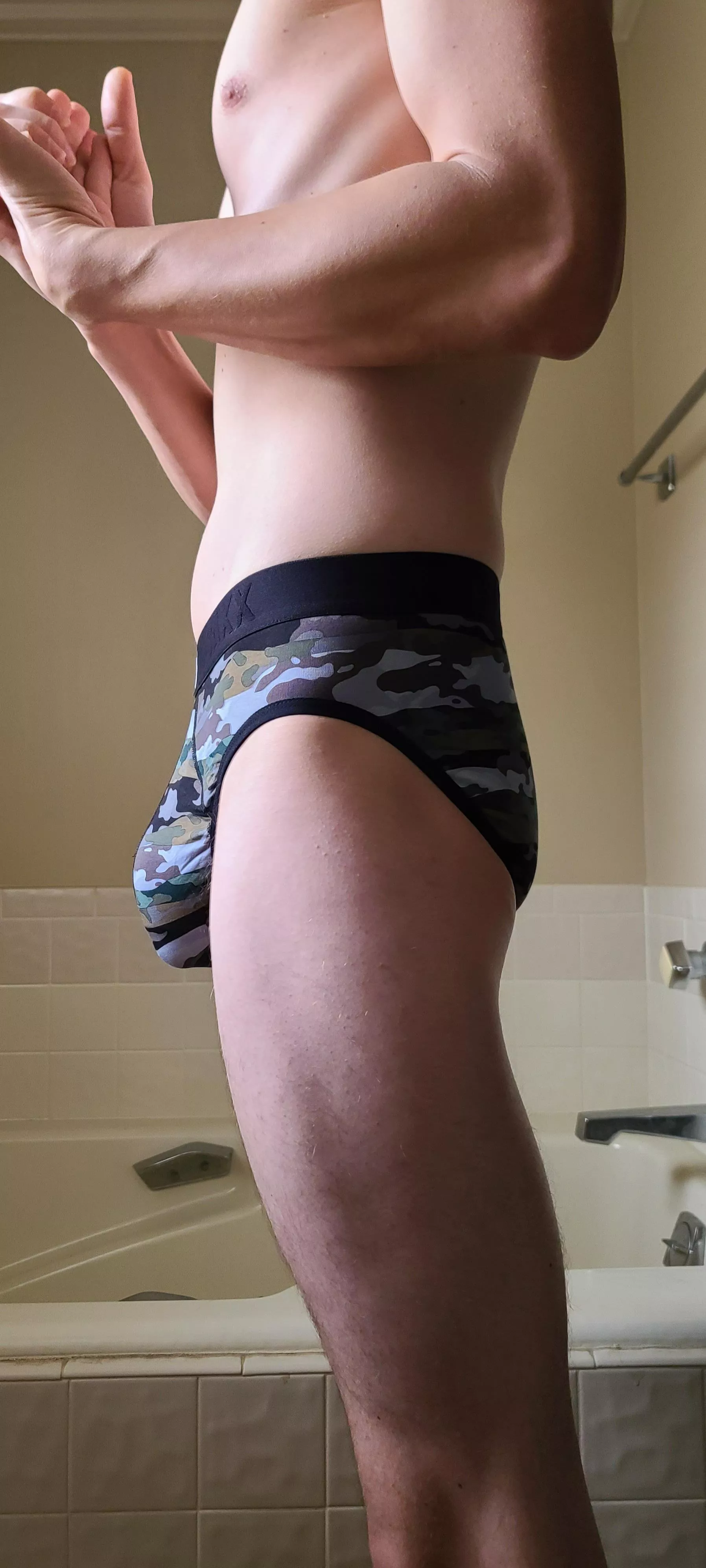 Bulges are better in briefs