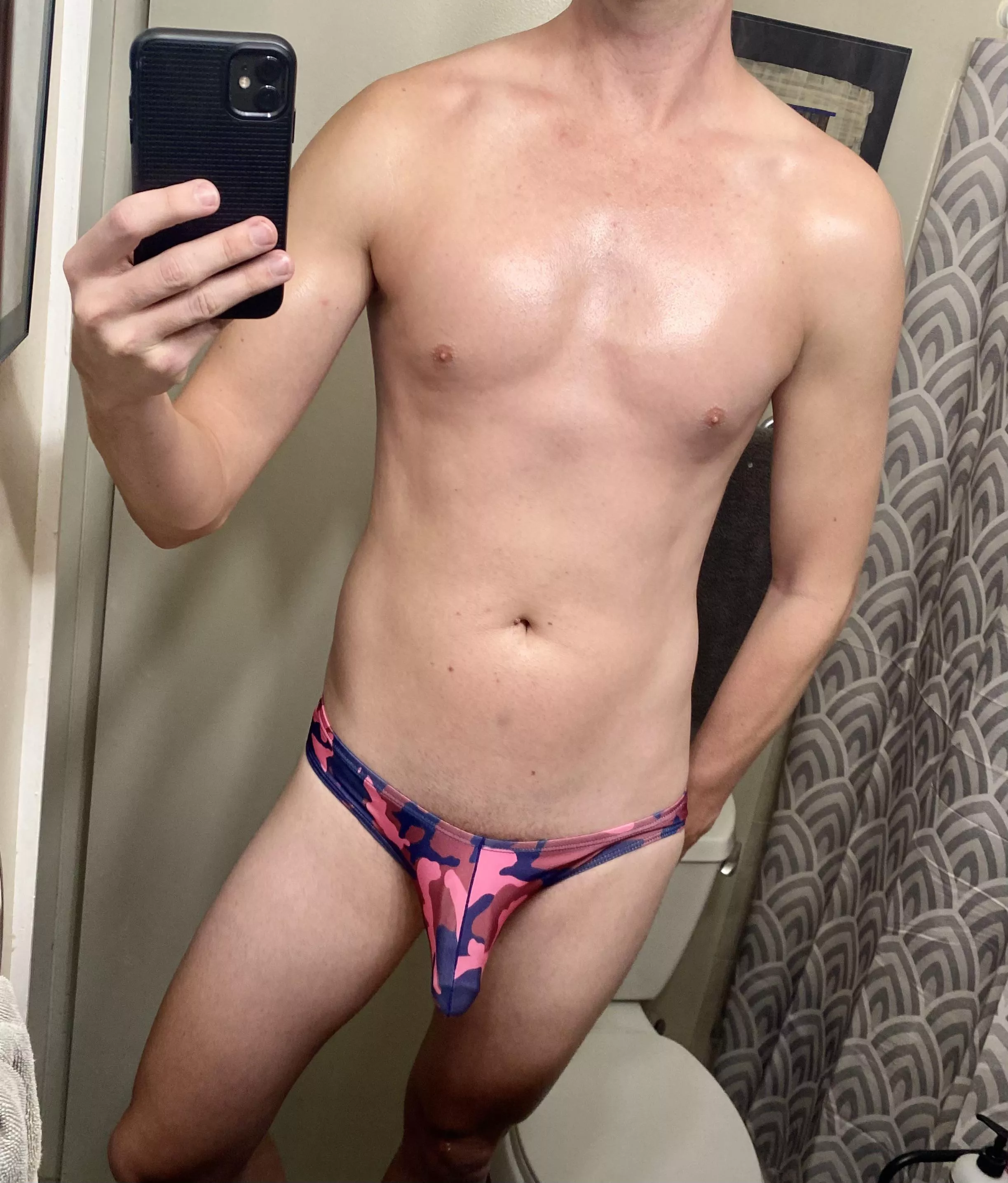 Bulging in my thong Bulging in my thong