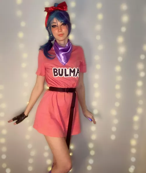 Bulma cosplay 🐉🐉🧡 I just started cosplay recently, and I’d love any advice from other cosplayers 🙂