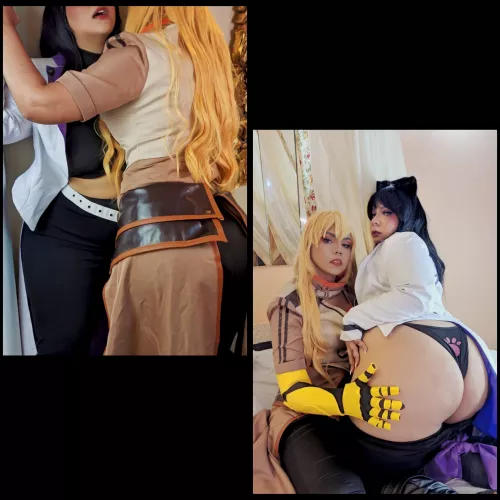 💛 Bumblebee 🖤 by Kimikosplayx and Mariigabiicosplay 🐝