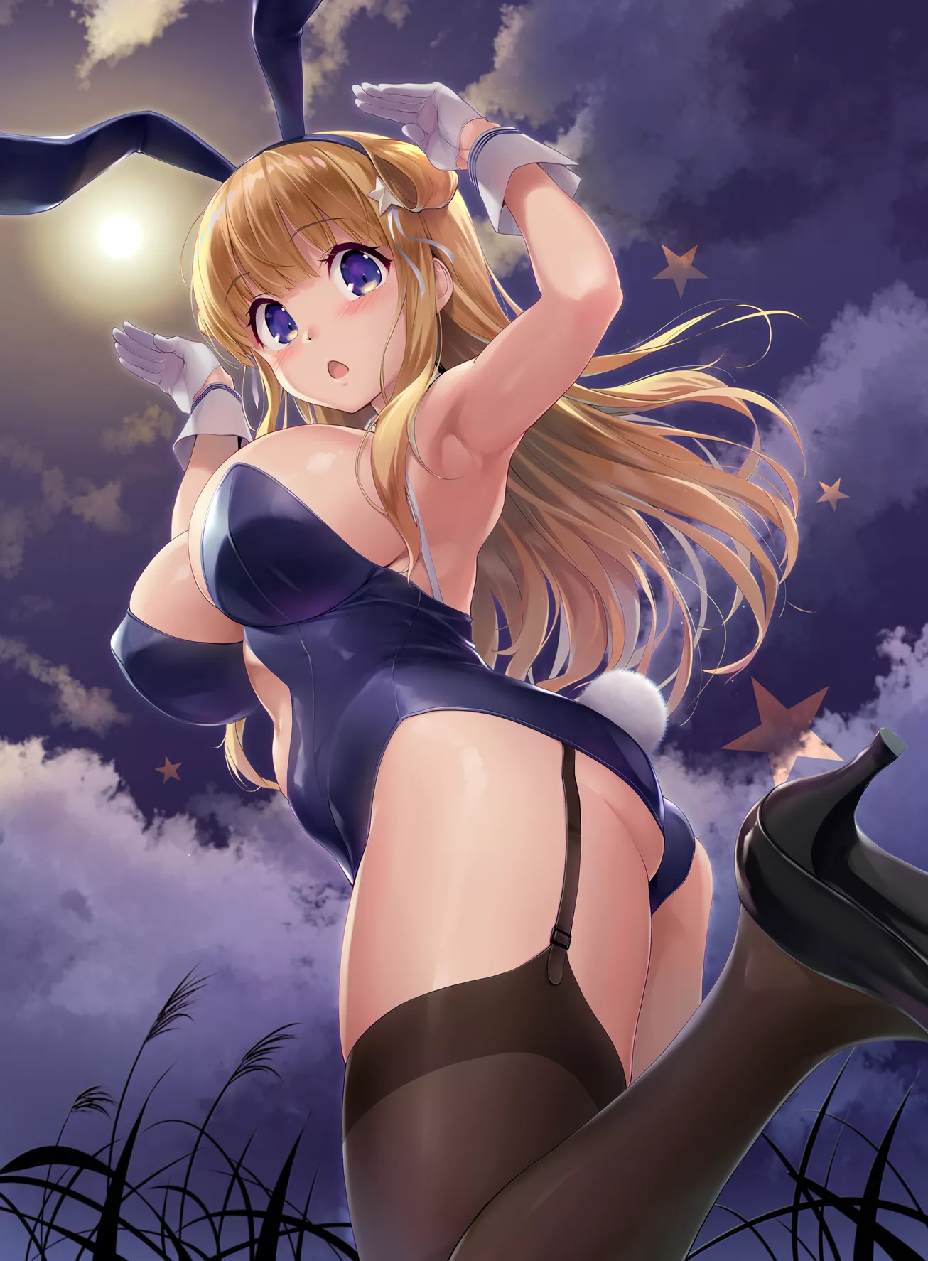 Bunny Fletcher Under The Moon (Shinozuka Jouji) [KanColle]