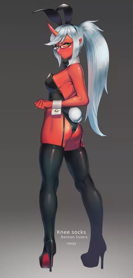 Bunny Girl Kneesocks (Nanja) [Panty And Stocking]