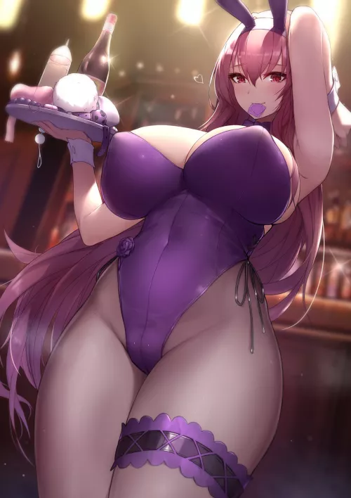 Bunny girl waitress