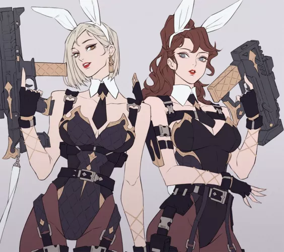 Bunnygirl bounty hunters