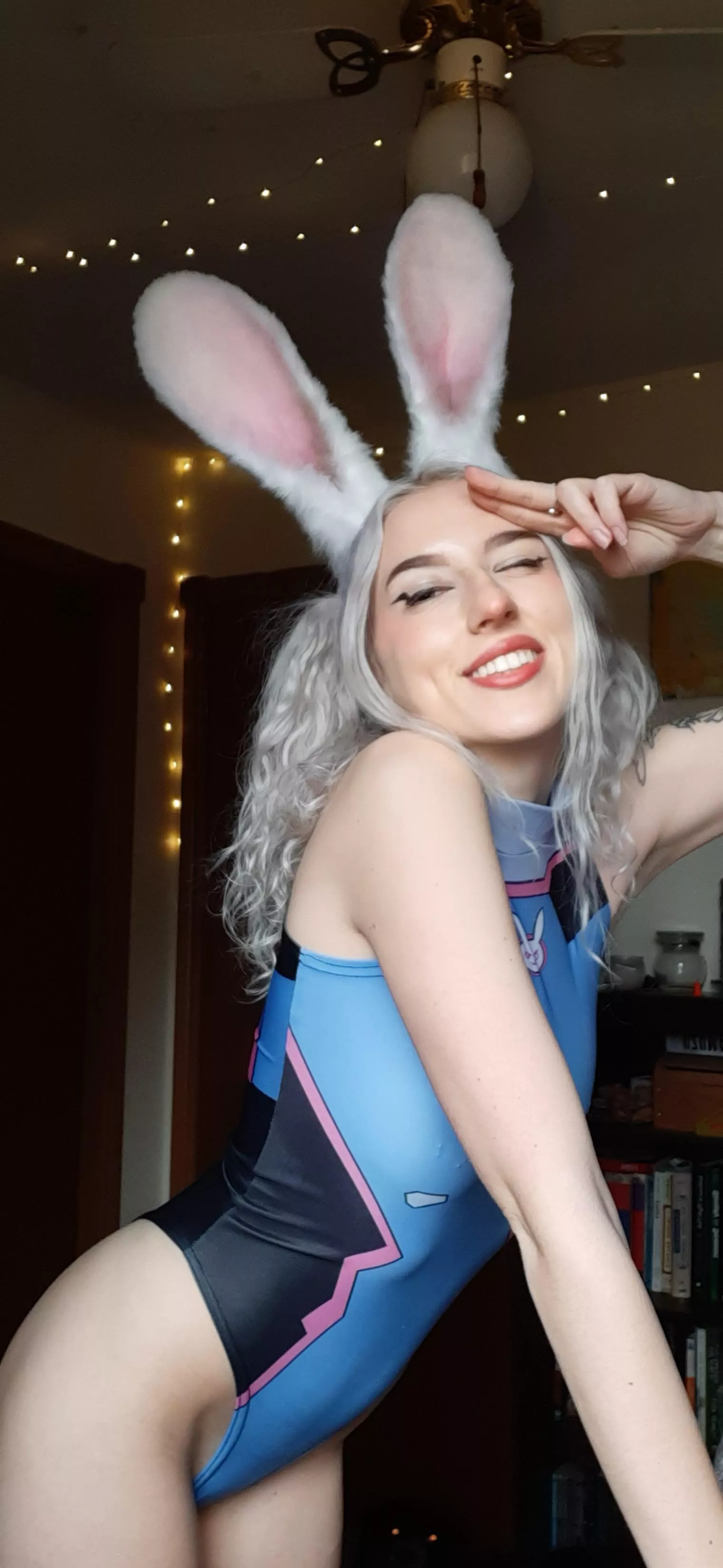 Bunnygirl D. Va by me 🐰