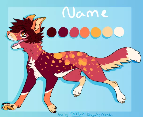 Burnt Wolfie Adopt