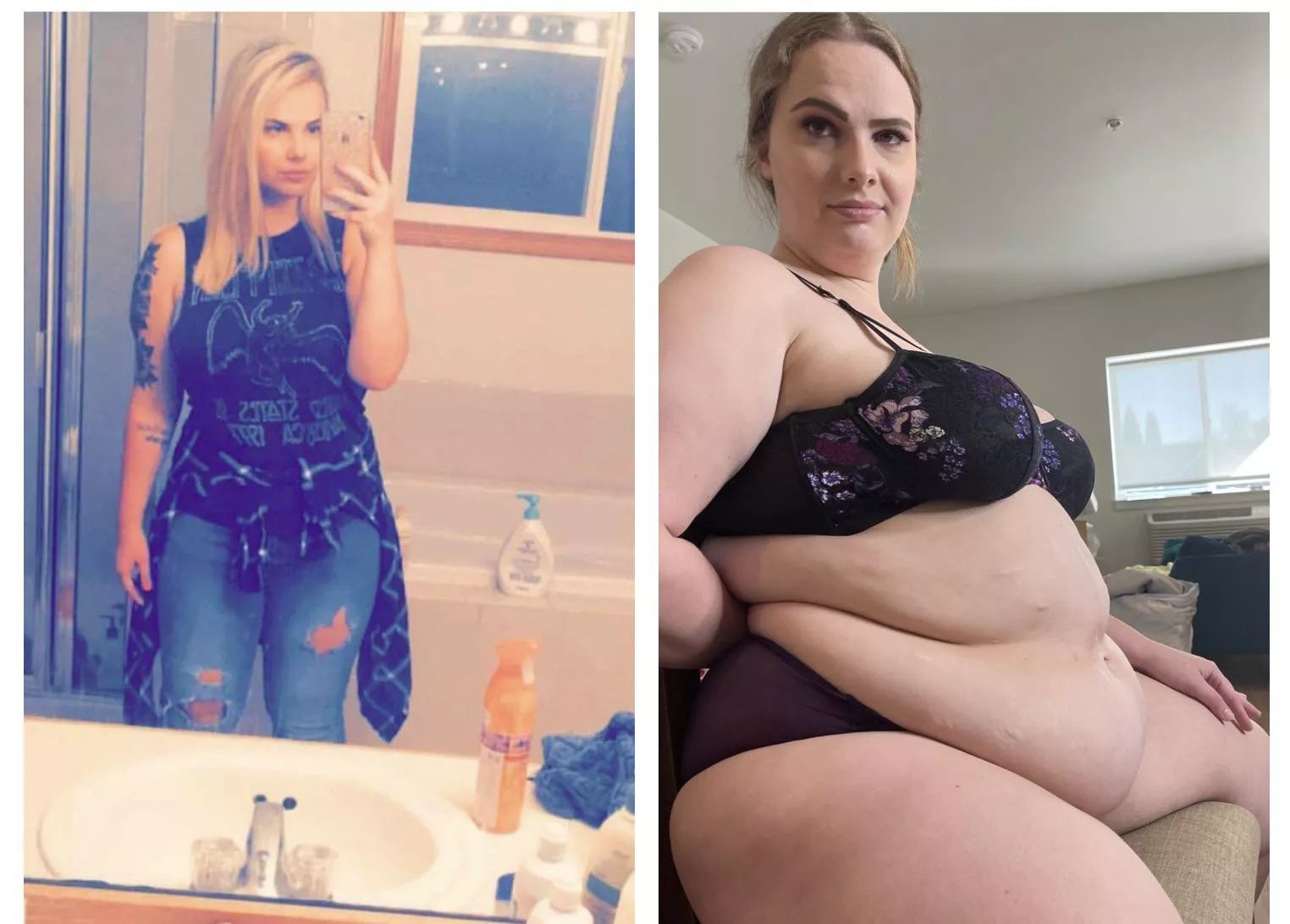 Burstingbabe is turning into a hog Burstingbabe is turning into a hog