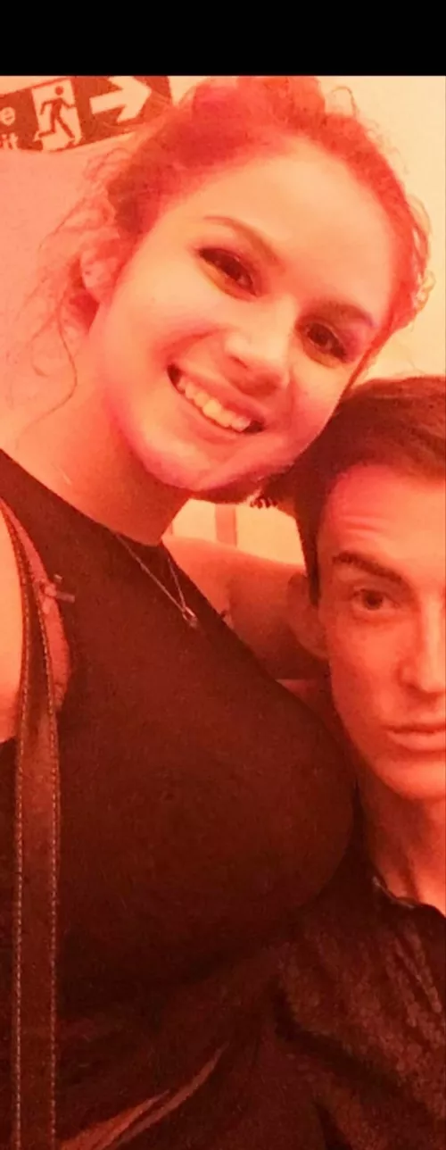 Busty babes tits are as big as her head