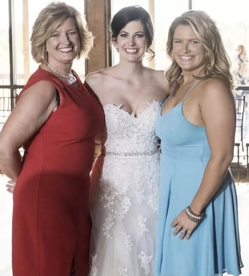 Busty mom and two daughters, who would you pick?