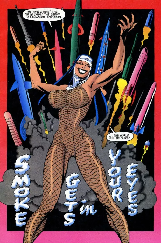 Busty Nun [The Trouble With Girls (1993) #3]