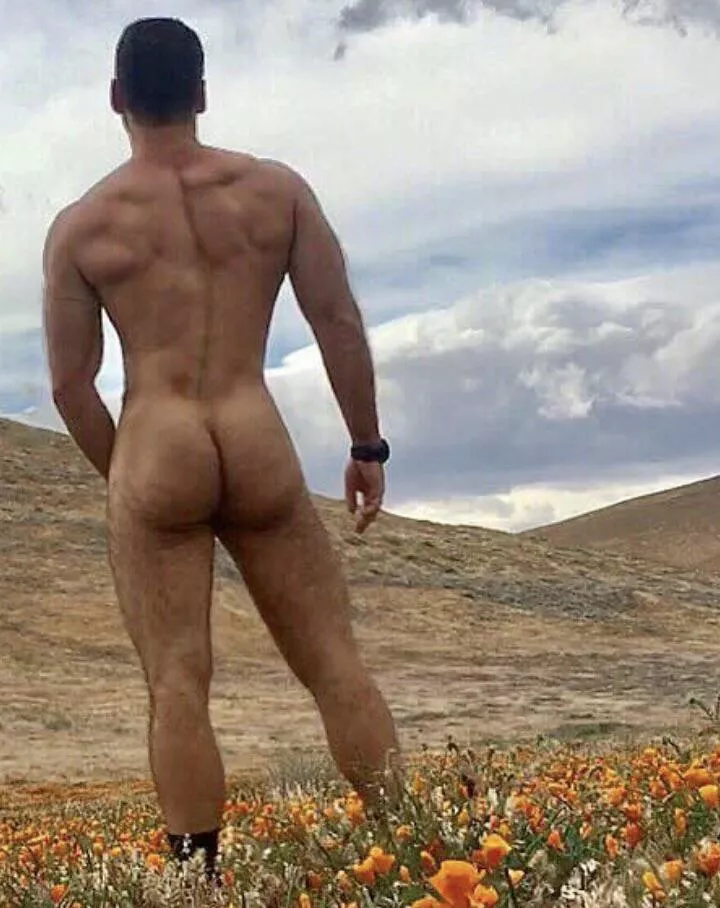 “Butt in nature” …
