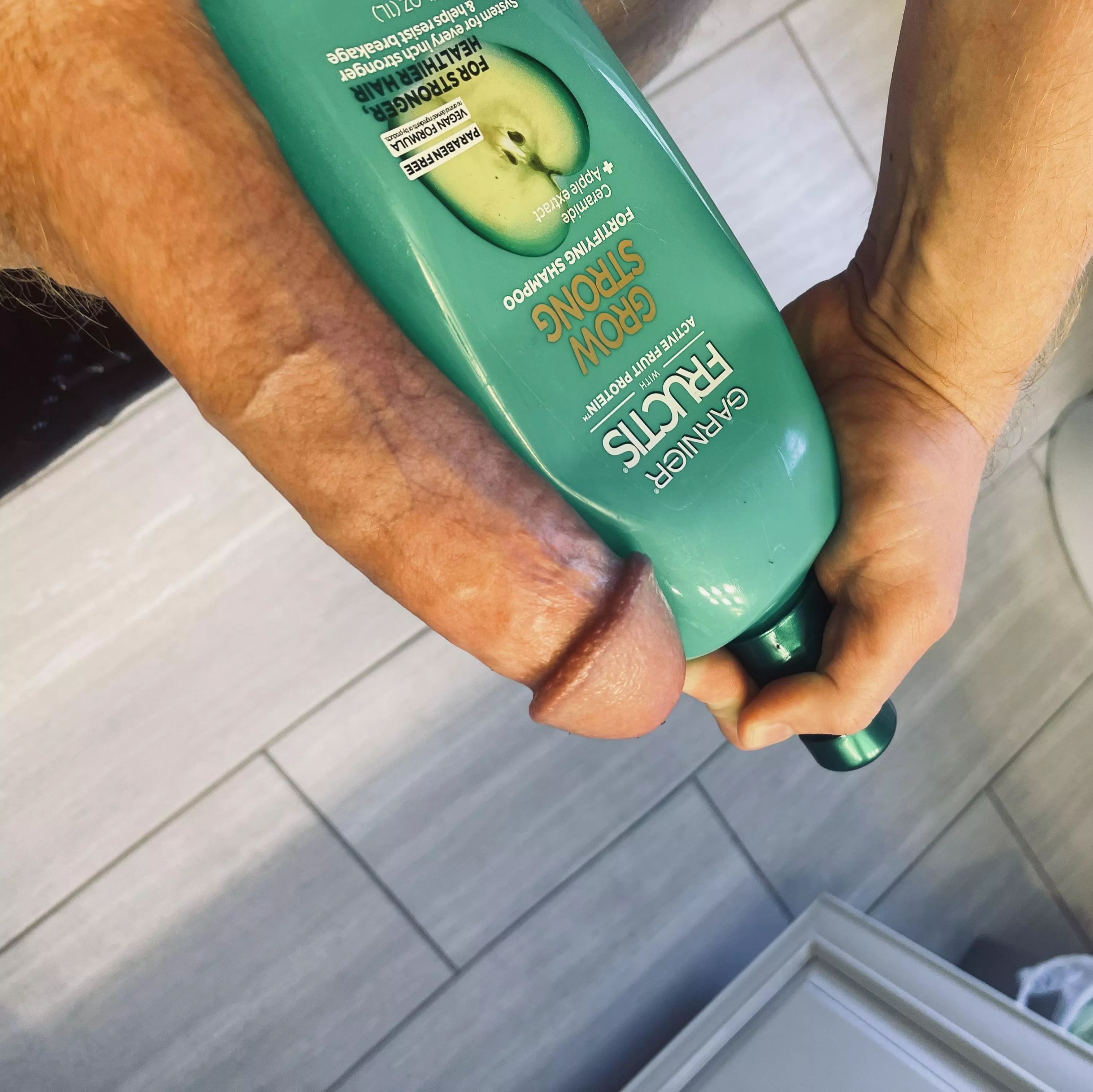 By request (shampoo side comp). 👀