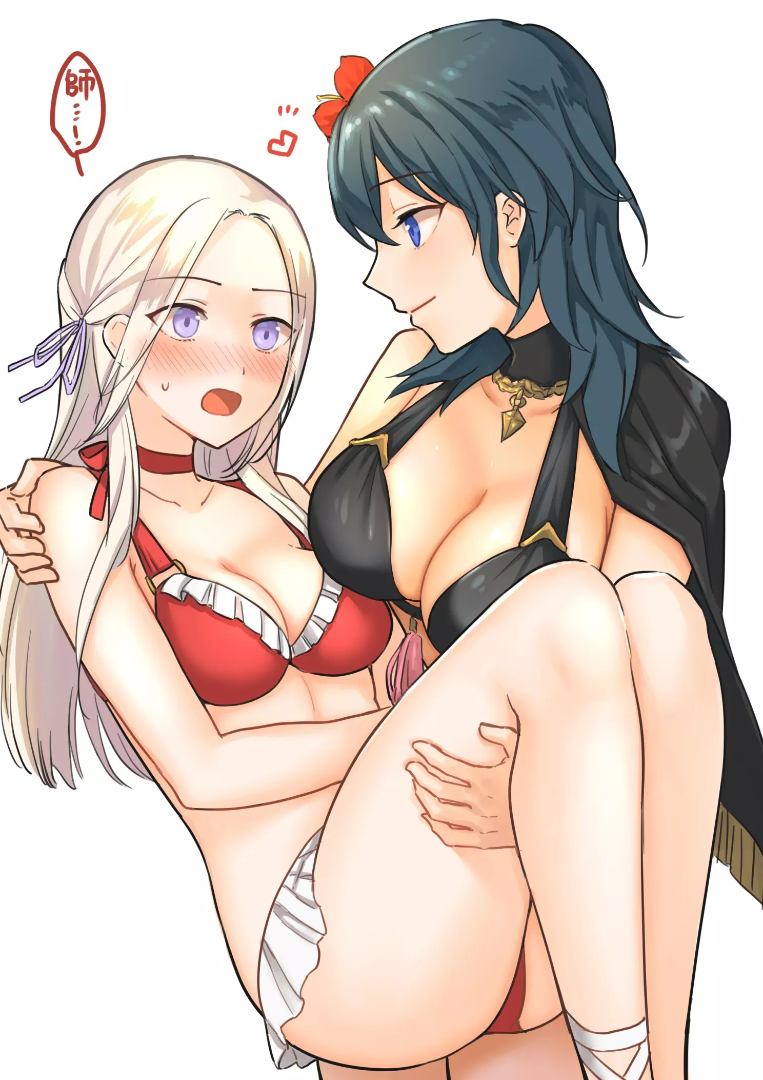 Byleth wont' let Edie be alone (Fukuroumori) Byleth wont' let Edie be alone (Fukuroumori)