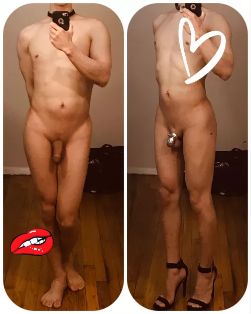 Cage/heels: on/off?