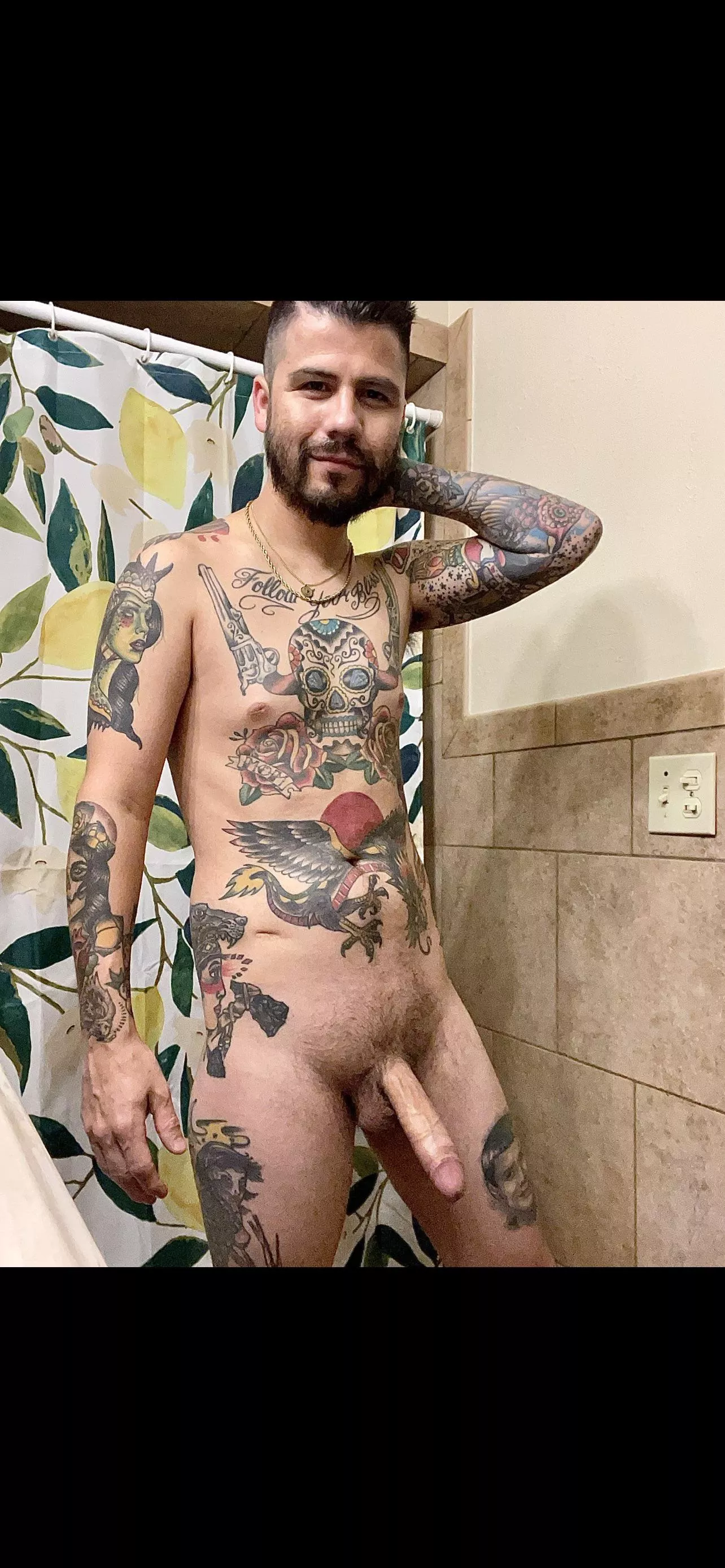 Call in to work and stay home with me.