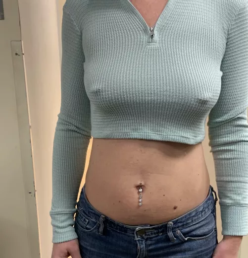 Came out of the dressing room with this shirt on