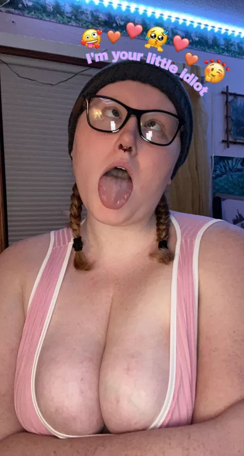 Can be your little dumb brainless cumslut??