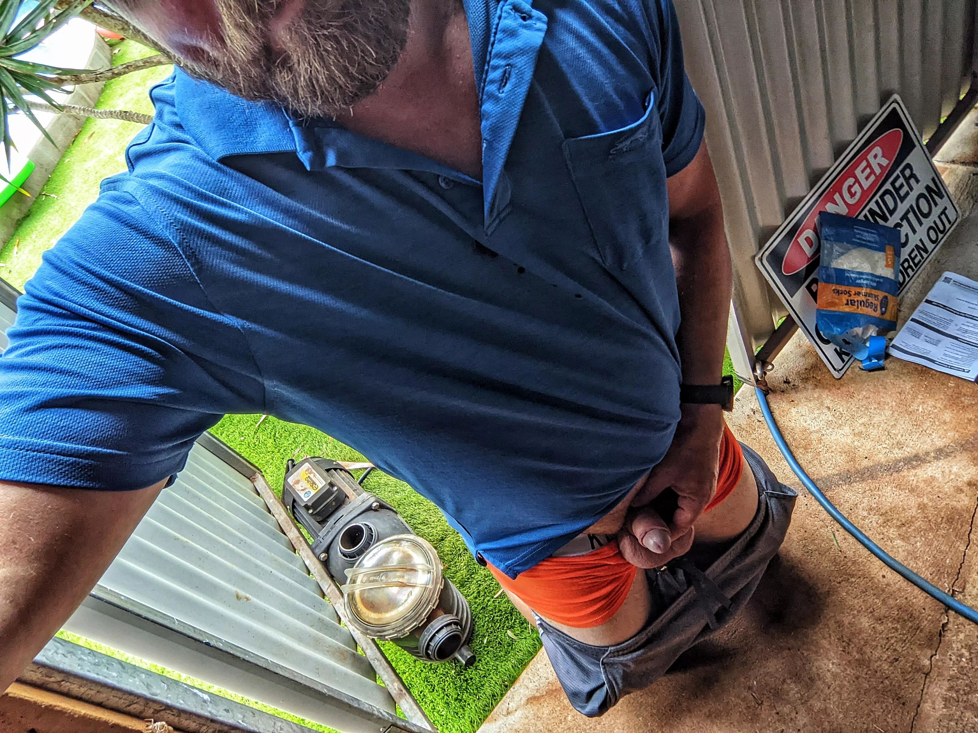 Can I be your bottom pool boy? color combo and small dick for the win?