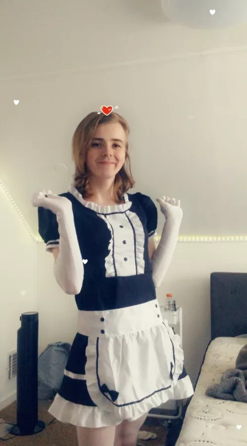 Can I be your maid? 🥺🥺🥺🥺