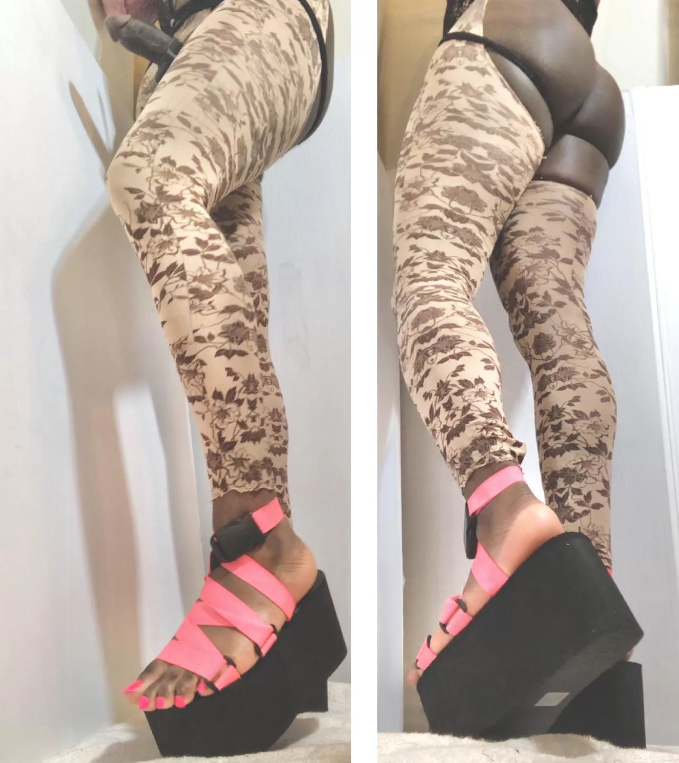 Can I cum walk around your house like this?