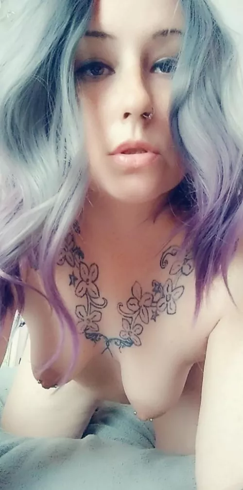 Can I dangle my lil titties into your mouth?