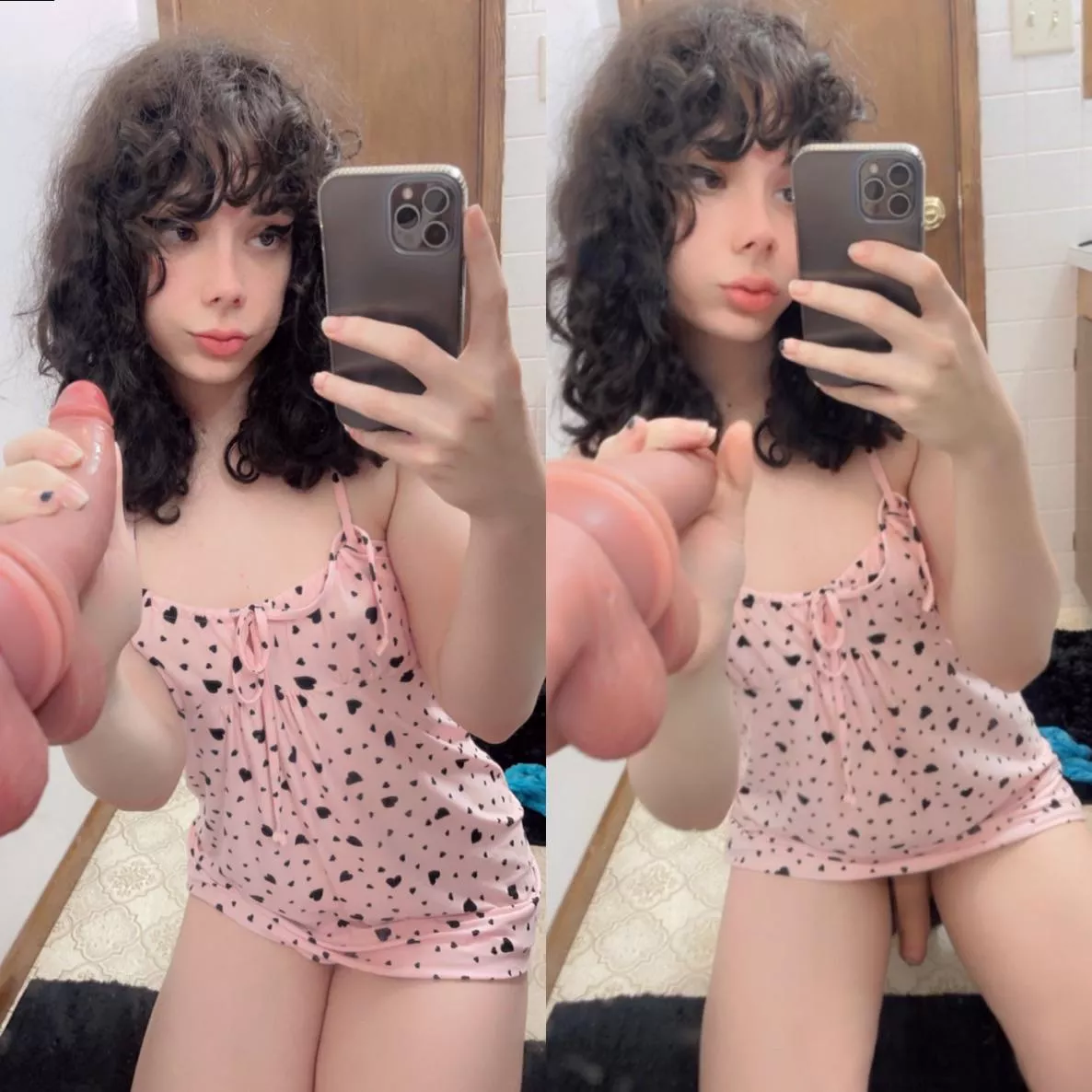 Can I pretend it’s your cock? 👉👈