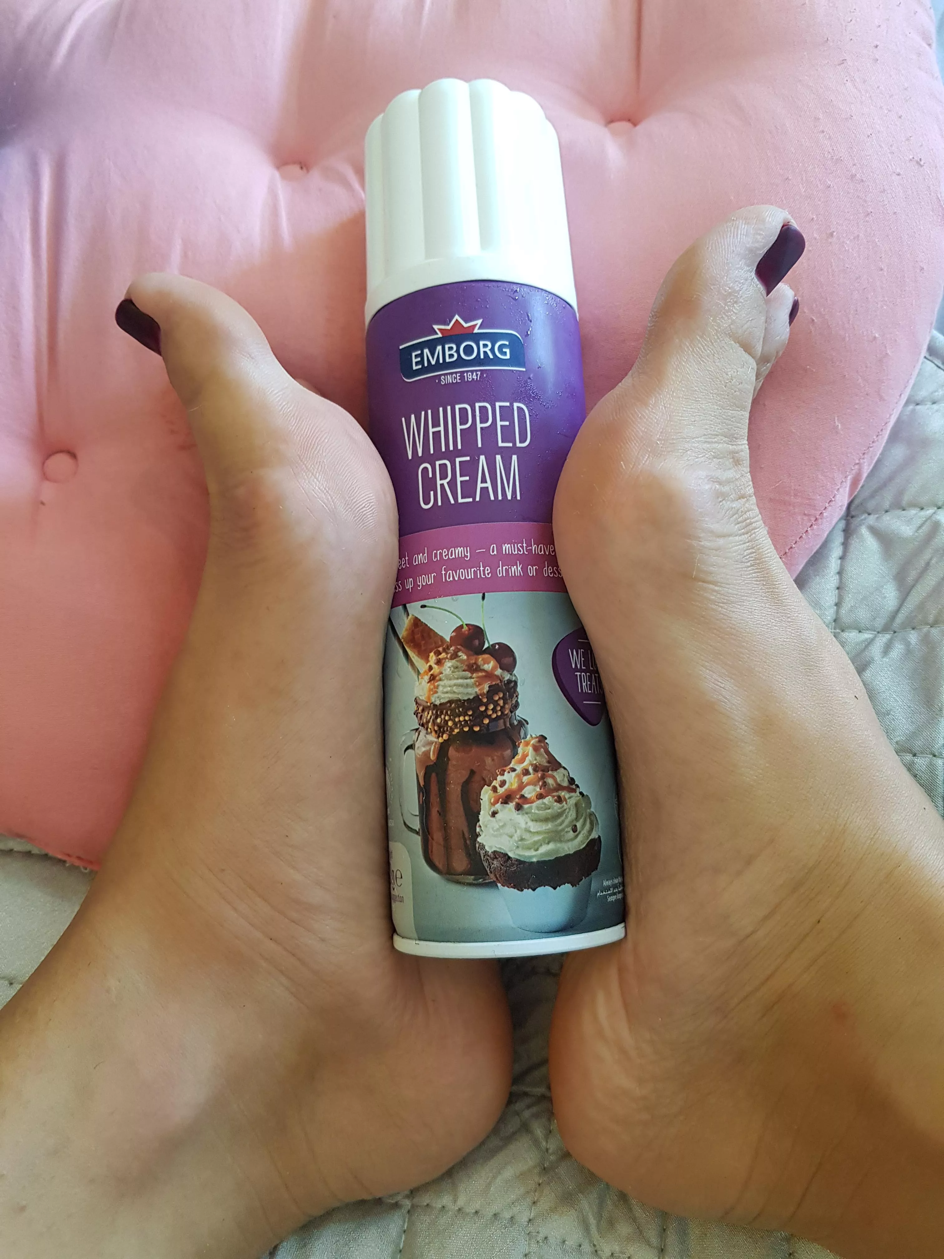 Can I put whip cream on you too?