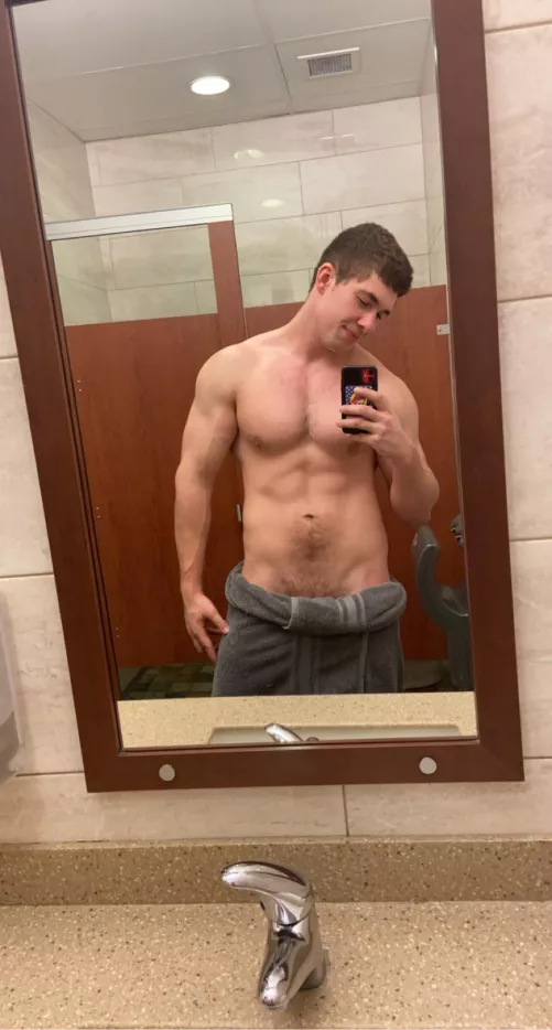 Can I send you post workout selfies like this?