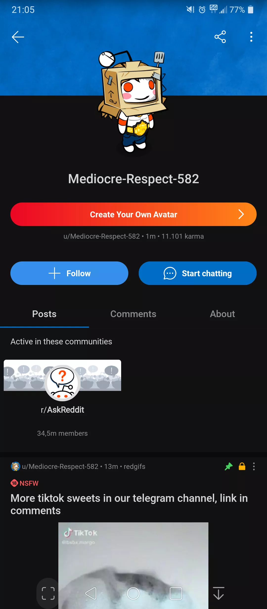 Can this guy please be blocked?