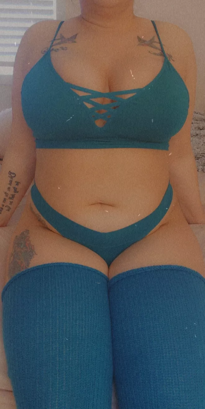 Can we leave the thigh highs on?