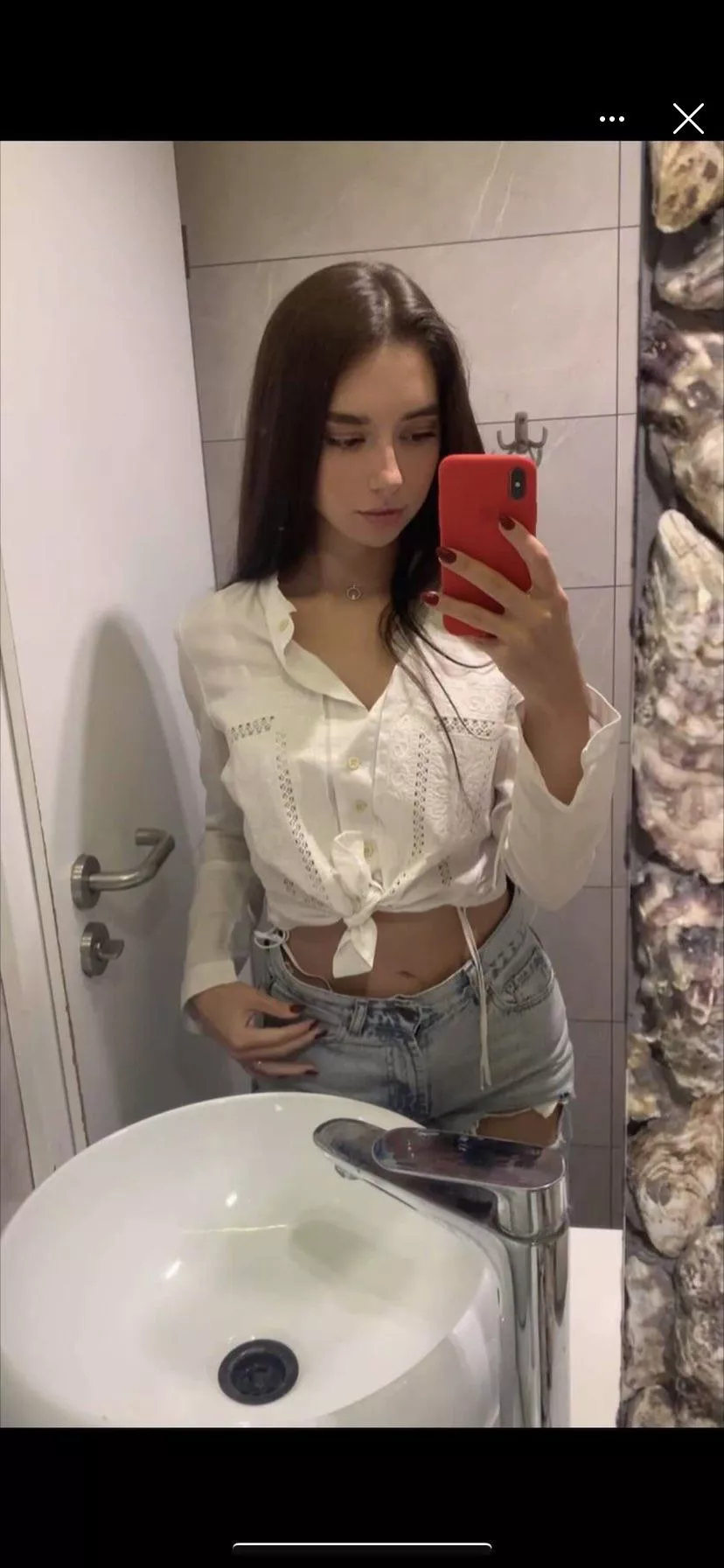 Can you imagine what’s under my top 😏 Only $7 a month to talk dirty to me and see much more 😈 Can you imagine what’s under my top 😏 Only $7 a month to talk dirty to me and see much more 😈