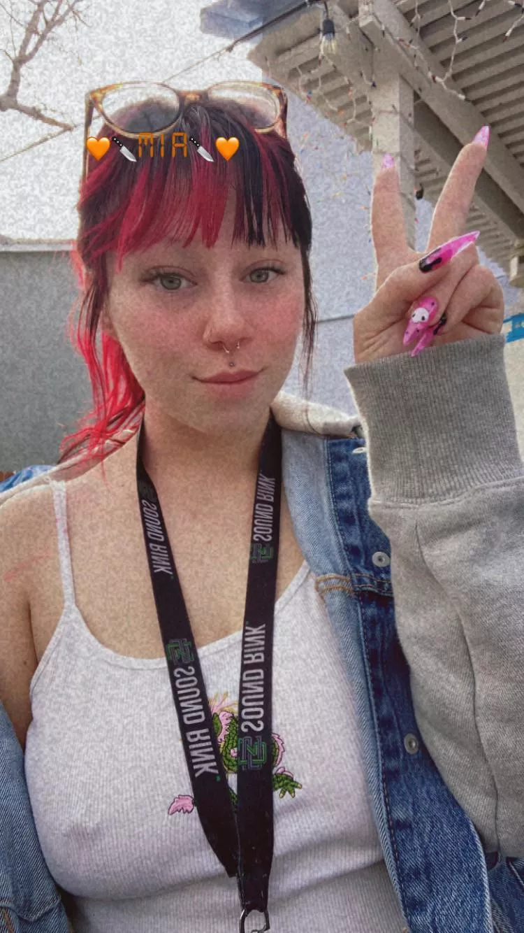 Can you tell my nips are pierced?