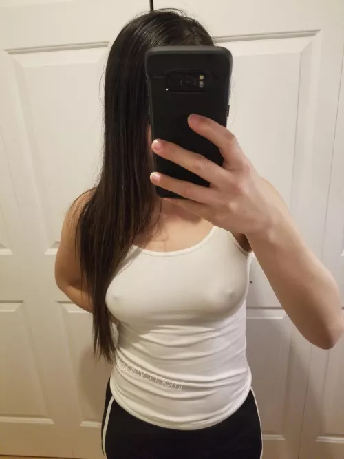 Can't find my sports bra but that's not gonna stop me from going to the gym