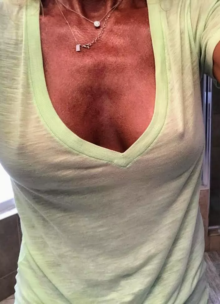 Can't get anymore braless than this Can't get anymore braless than this