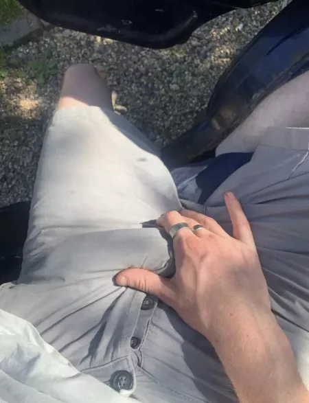 Canβt go to work without cock getting hard