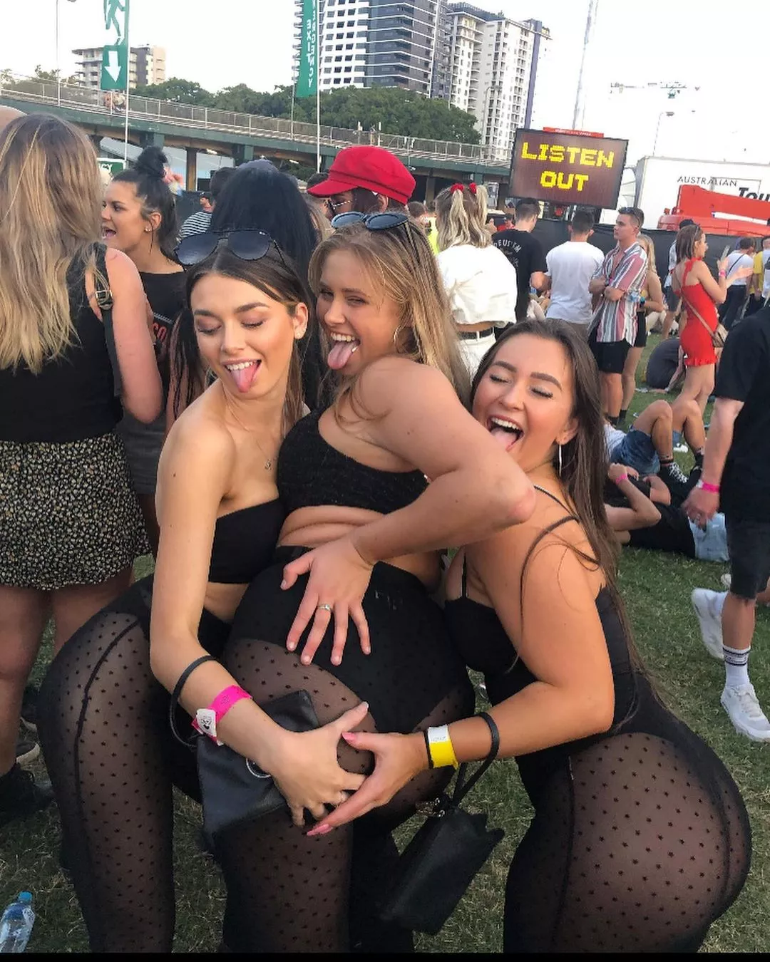 Can't keep their hands off each other