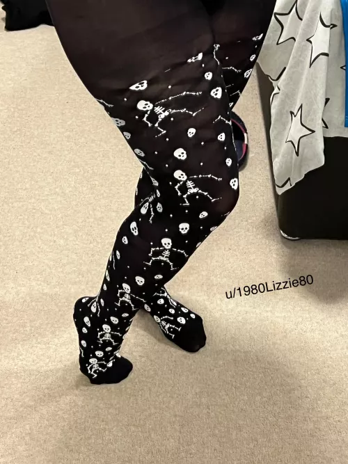 Can’t wait for Halloween, I can then wear my new tights 😜