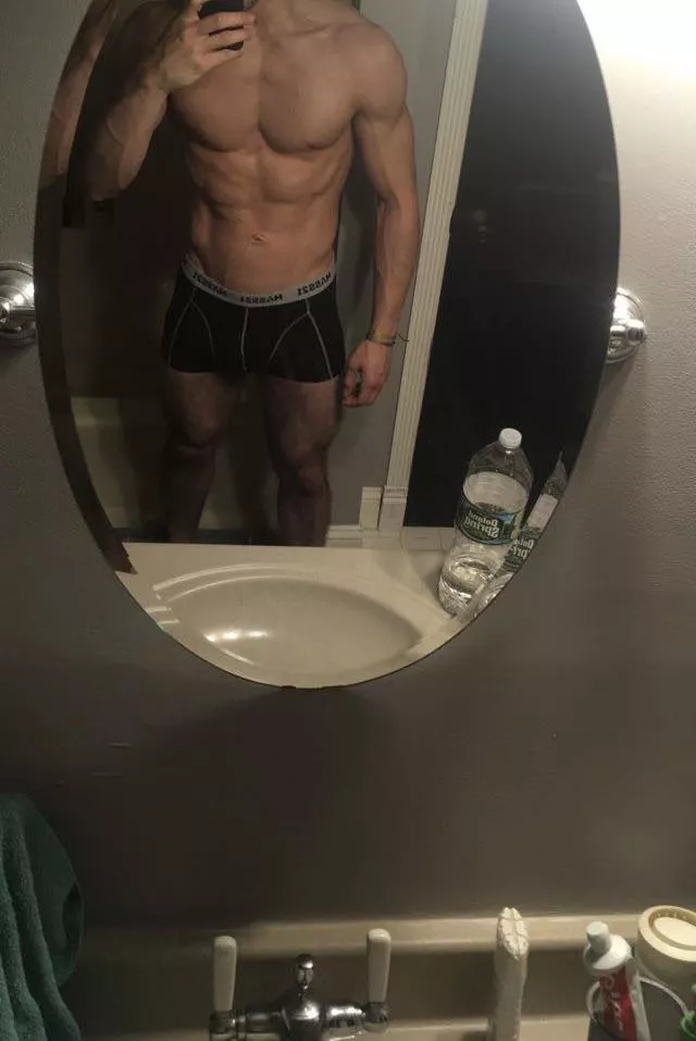 Can’t wait for that post workout masturbation sesh