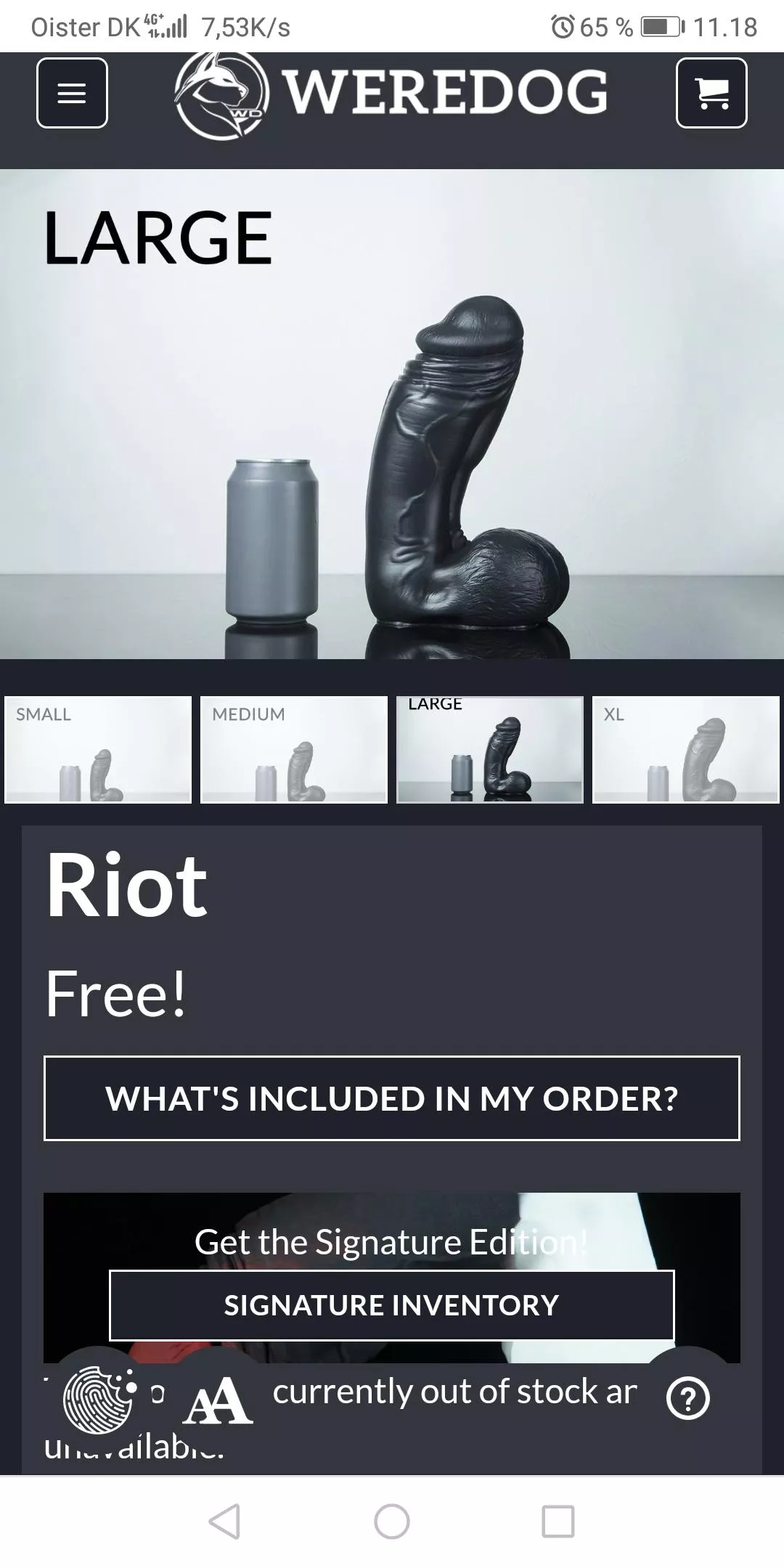 Can't wait i just ordered this lovely one 🤤🤤🤤