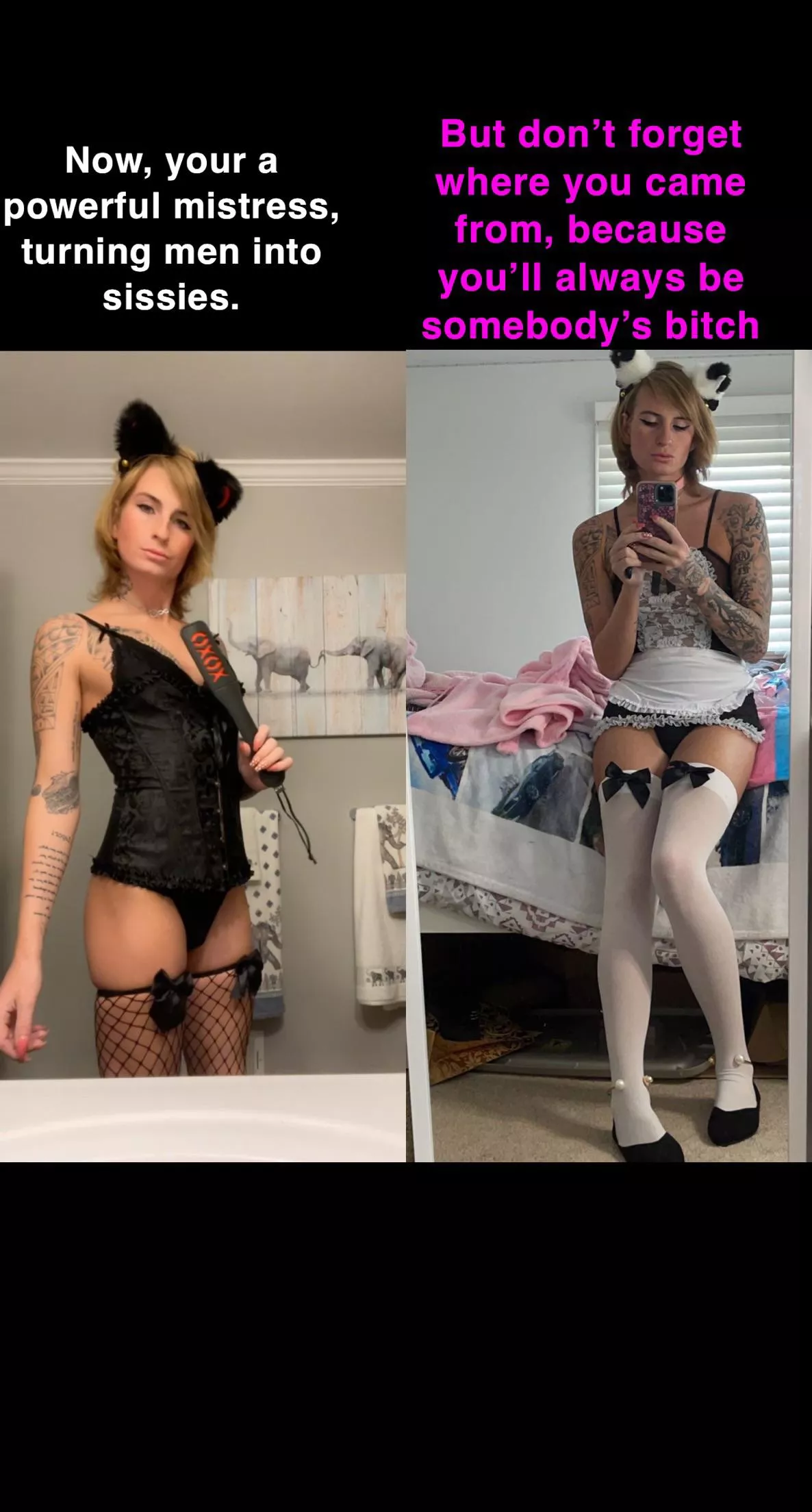 Captions are above pics 🙈☺️