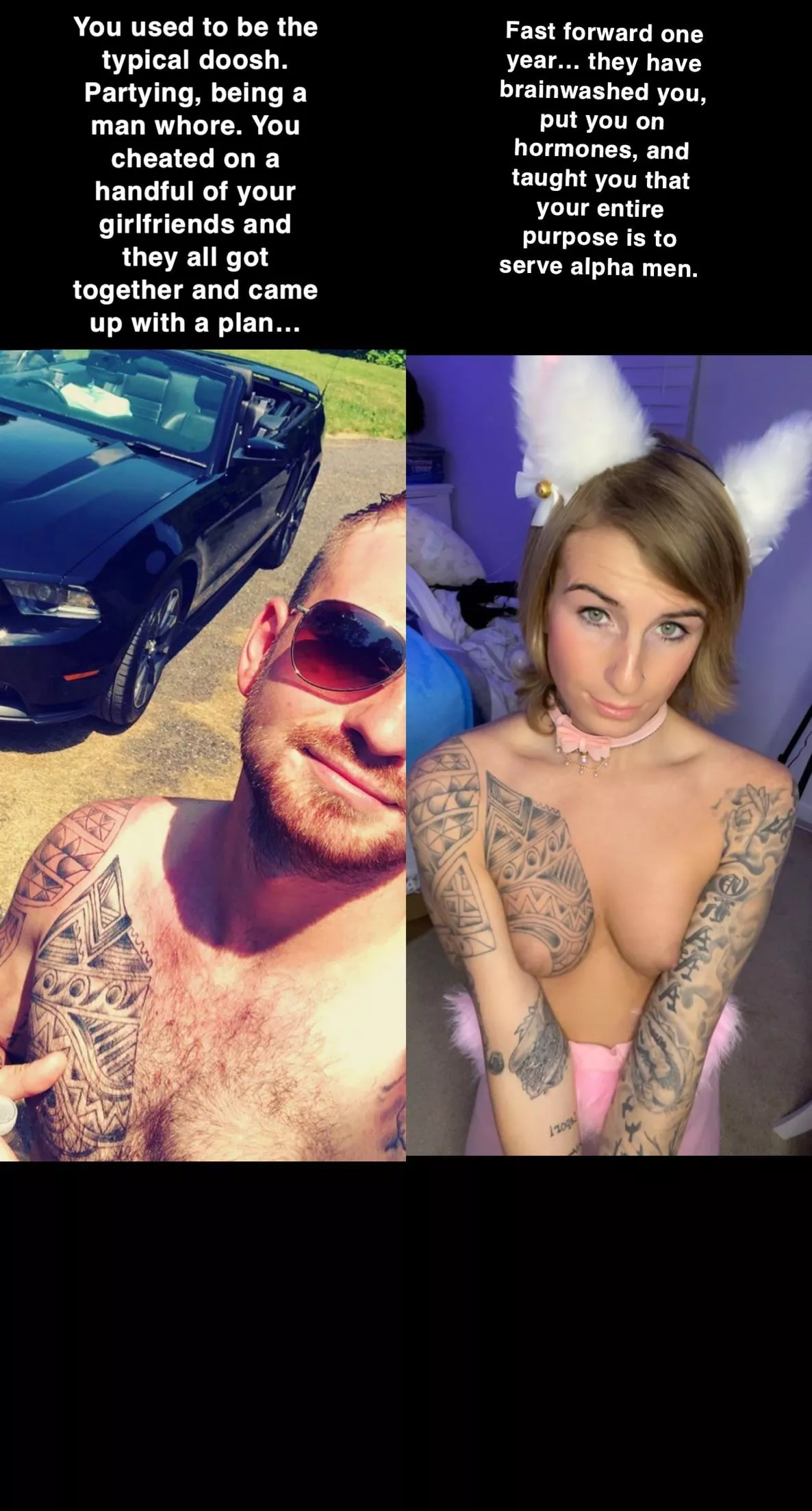 Captions are above pics😋