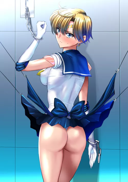 Captured Sailor Uranus Highleg Leotard (Sen) [Sailor Moon]