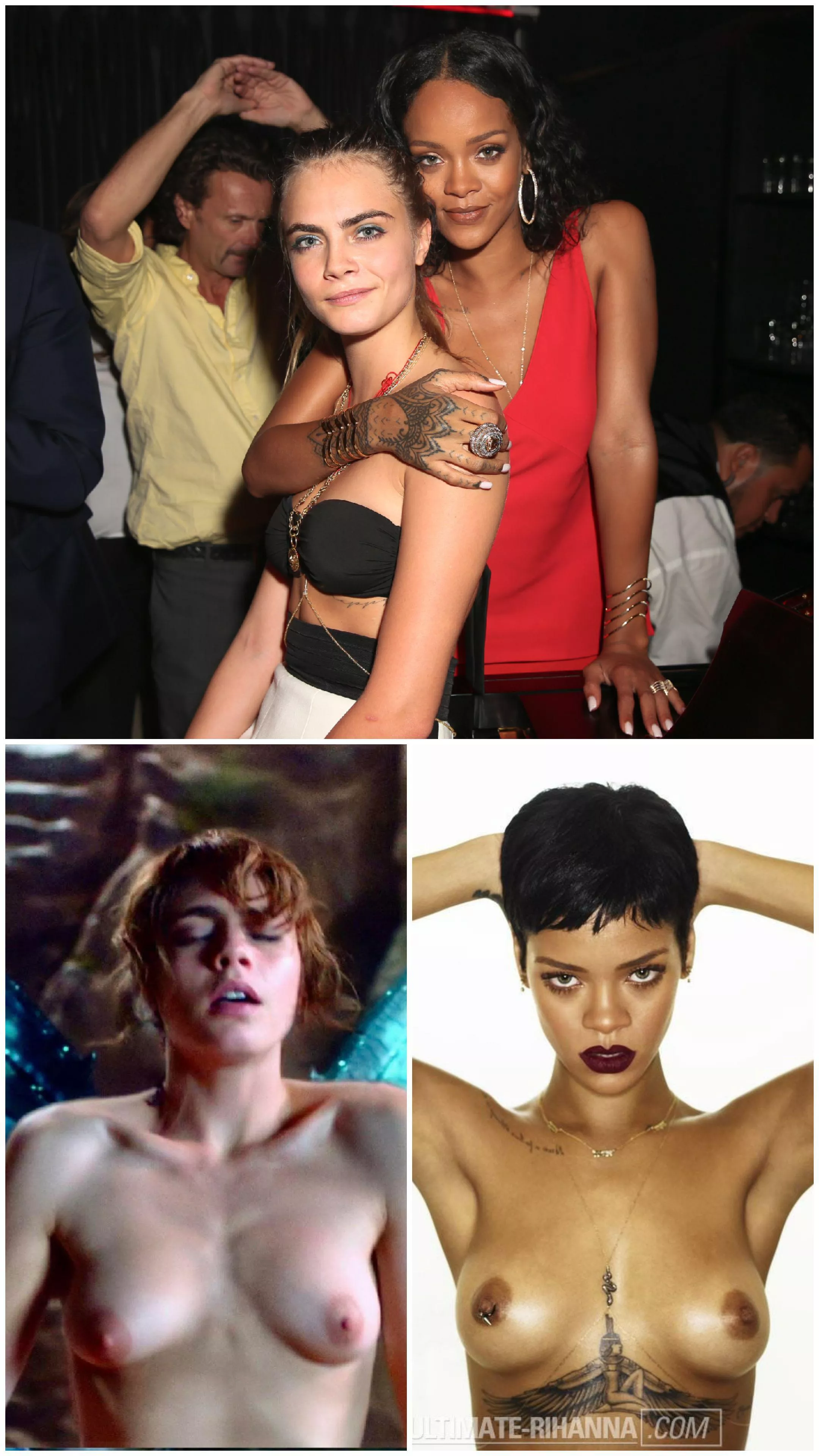 Cara Delevingne & Rihanna