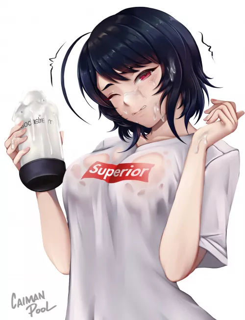 Carbonated milk 🥛 [@Caiman_Pool]